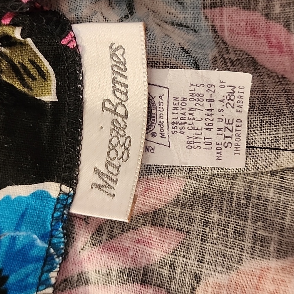 MAGGIE BARNES Floral skirt 28W - Picture 6 of 8